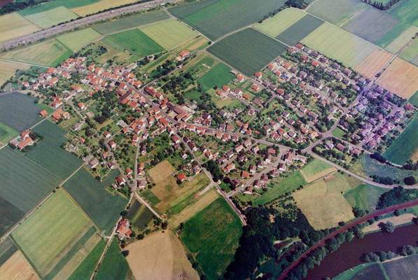 mit dem Heißluftballon über Ellenberg